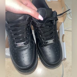 black airforce ones
